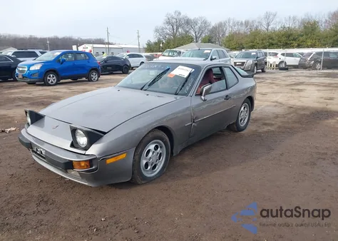 1987 Porsche 944 из США, поврежденный, VIN WP0AB0940HN476798